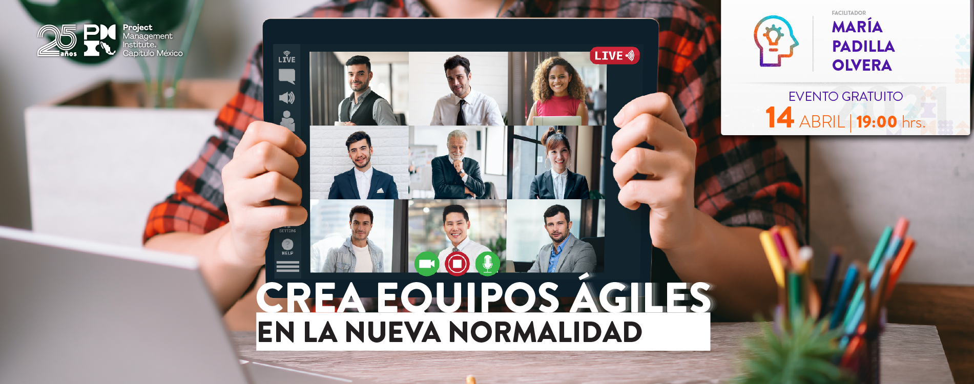 Webinar: Crea equipos ágiles en la nueva normalidad