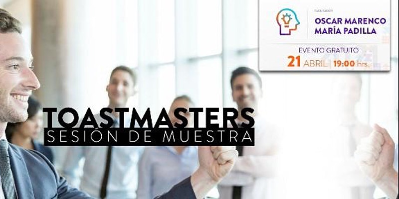 Sesión muestra de Toastmasters