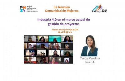 Comunidad de Mujeres en la Dirección de Proyectos - Industria 4.0 en el marco actual de Gestión de Proyectos