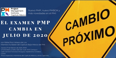 Nuevo PMP, nuevo PMBOK y más novedades en el PMI