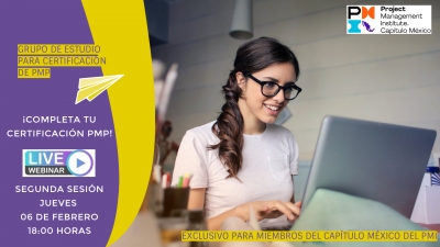 Webinar - Grupo de Estudio para Certificación PMP - 2a. reunión
