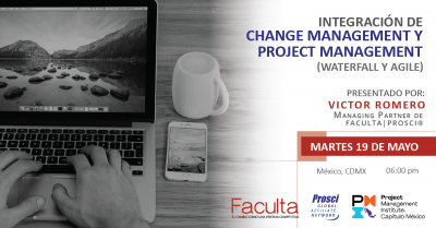 Webinar - Integrando Change Management y Project Management:  Waterfall & Agile