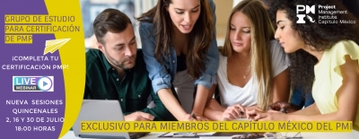 Grupo de Estudio para Certificación PMP - 30 de julio