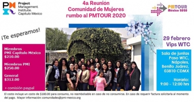 4a. Reunión Comunidad de mujeres hacia el PMTOUR 2020