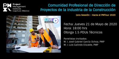 PMTour 2020 - Comunidad Profesional de Dirección de Proyectos de la  Industria de la Construcción